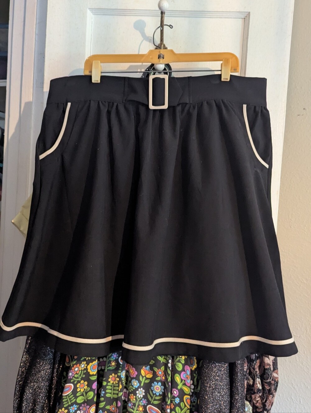 Modcloth Full Midi A-line Twirling Skirt 2X Plus